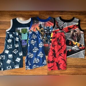 Boys Summer Pajama Bundle